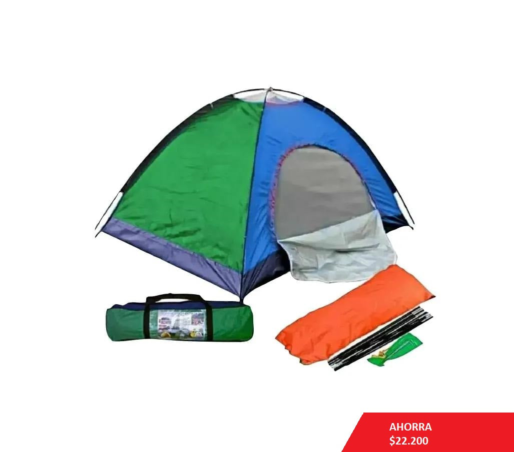 Carpa de Camping para 3 Personas