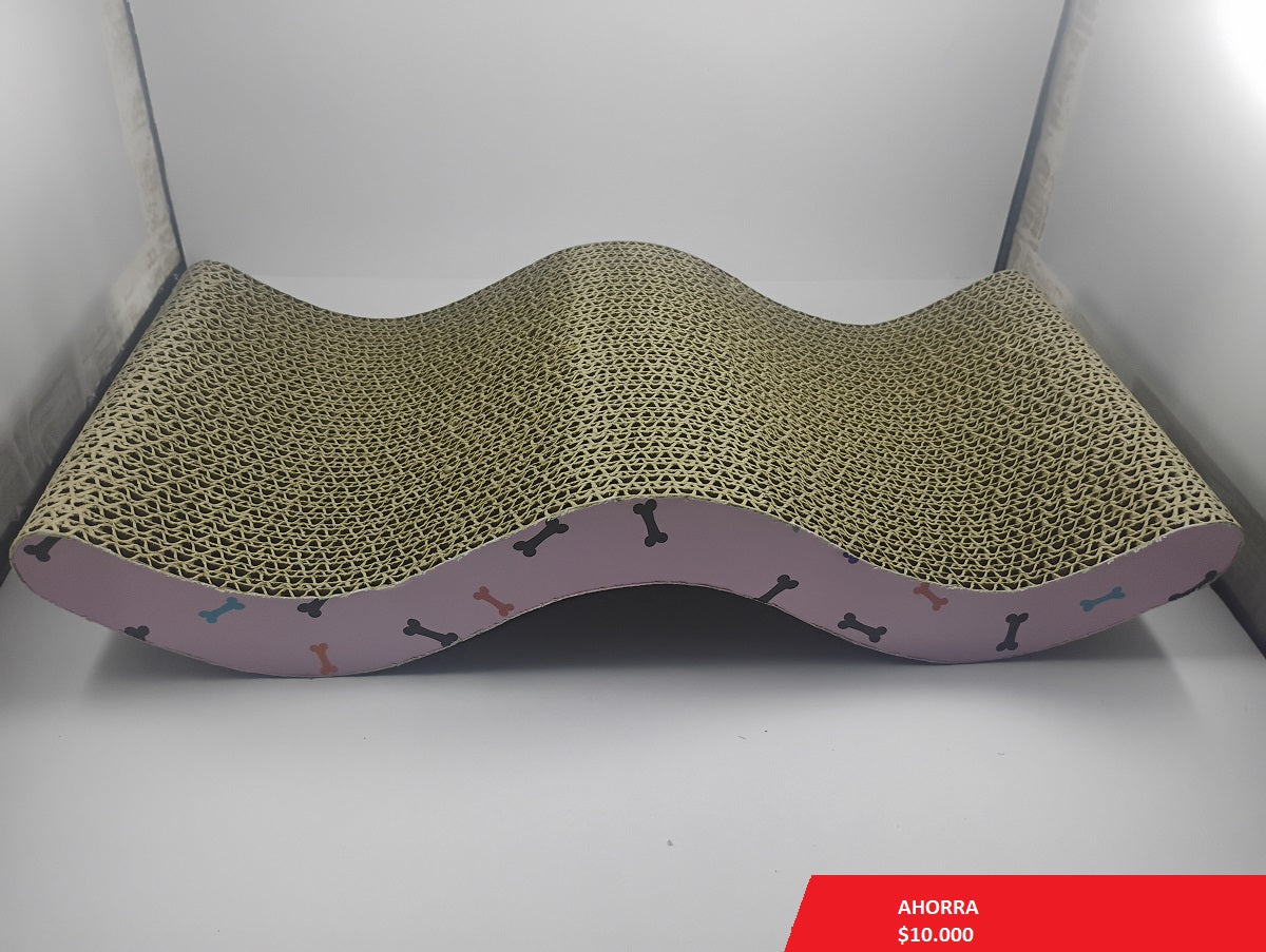 Rascador de cartón para gato afilador de uñas (LILU) - TCC0019