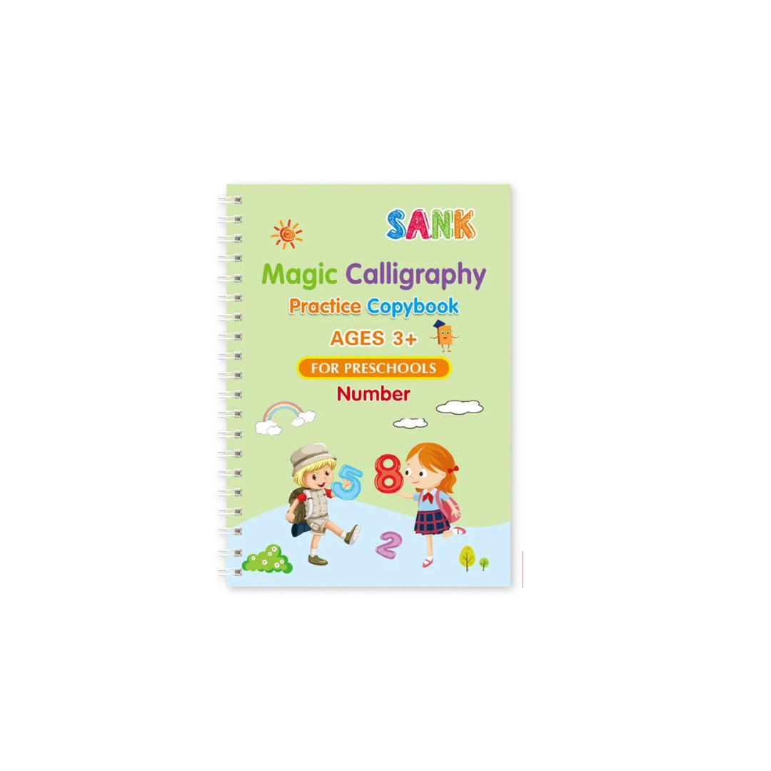 4 Libros de Caligrafía Montessori