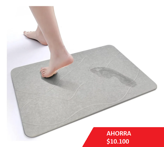 Tapete de Baño de Piedra