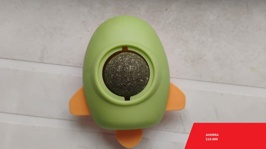 Juguete con Catnip en Forma de Cohete para Gatos - TCC0010