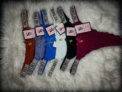 🔥4 Pantys premium Victoria’s Secret diseños y colores surtidos + 2 Gratis🔥 Se Sienten Bien. Se Ven Mejor.