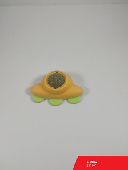 Juguete con Catnip Nave Espacial para Gatos  x 3 unidades- TCC0011