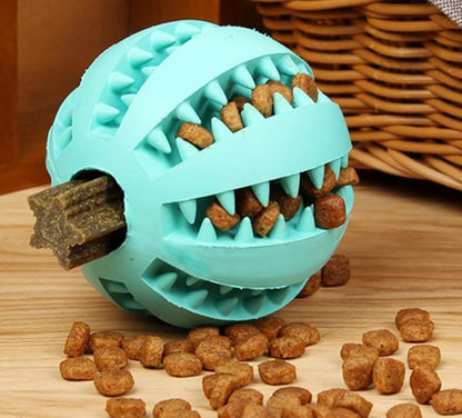 Pelota portasnack limpia sarro juguete para masticar - TCC0005